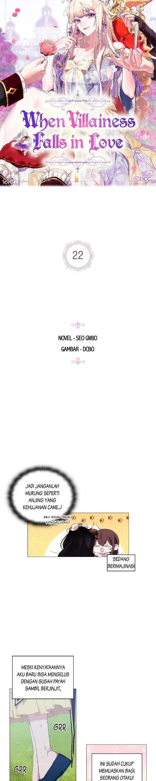 When the Villainess Is in Love Chapter 22 - halaman 3