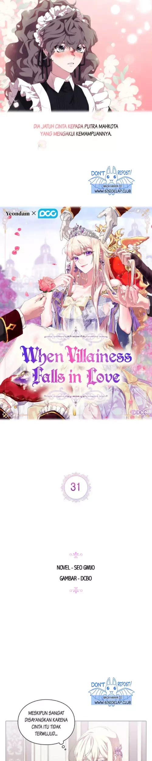 When the Villainess Is in Love Chapter 31 - halaman 6