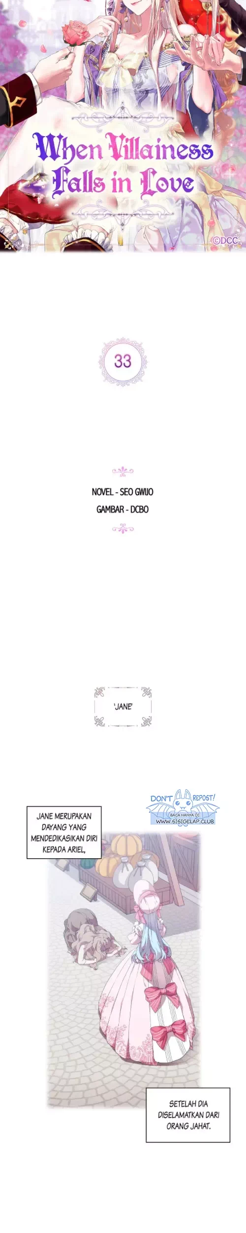 When the Villainess Is in Love Chapter 33 - halaman 3