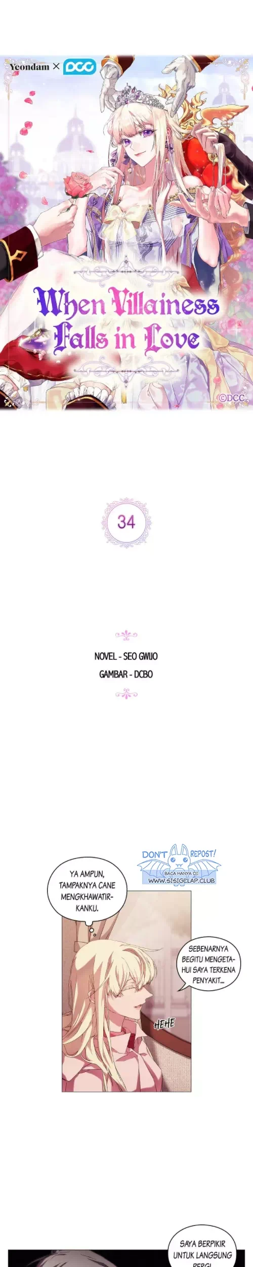 When the Villainess Is in Love Chapter 34 - halaman 4