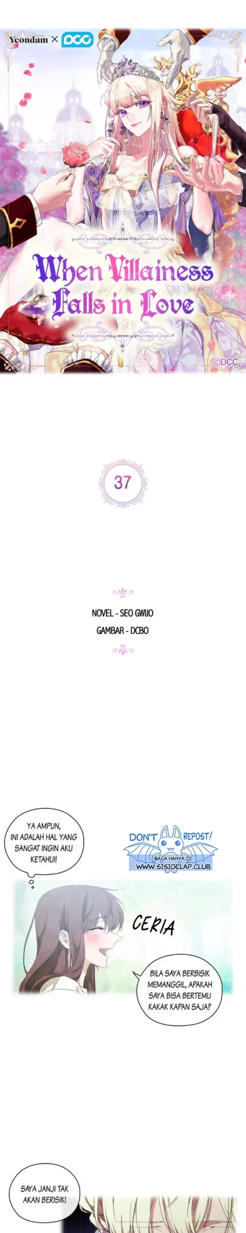 When the Villainess Is in Love Chapter 37 - halaman 7