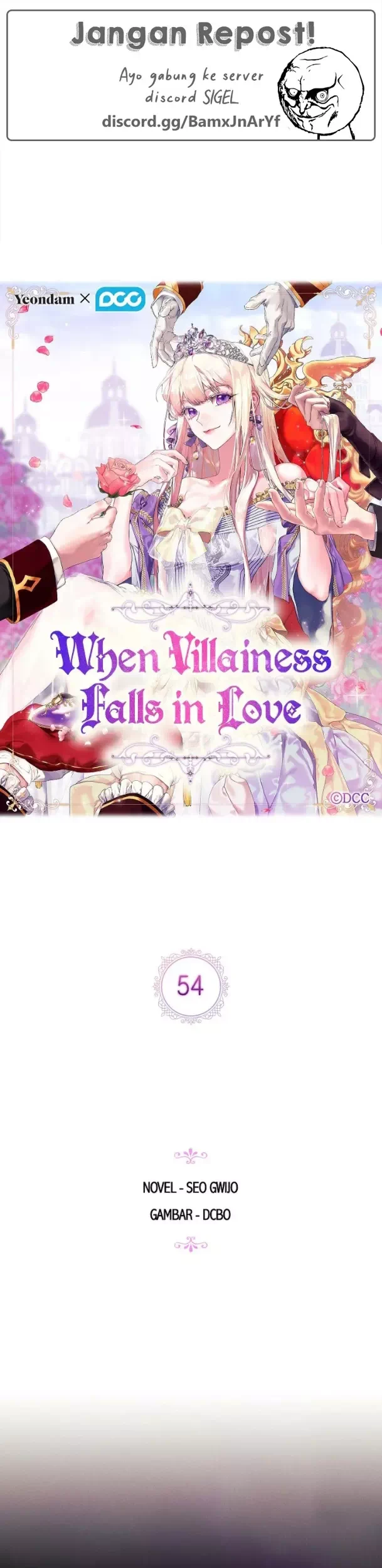 When the Villainess Is in Love Chapter 54 - halaman 1