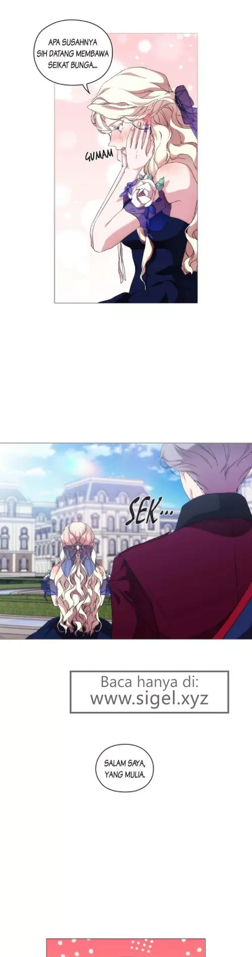 When the Villainess Is in Love Chapter 57 - halaman 12