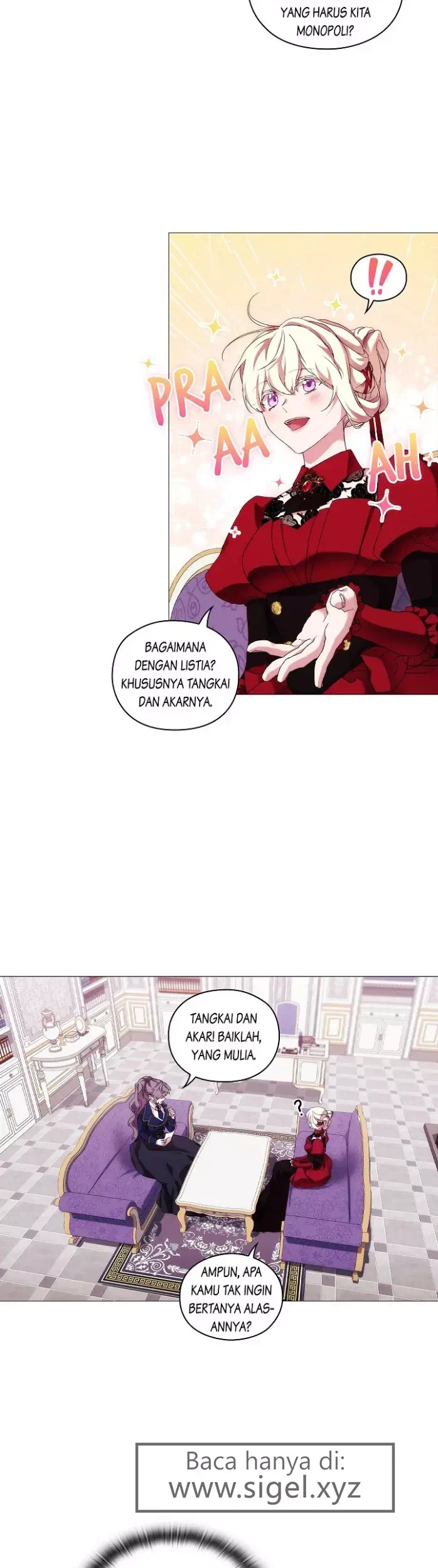 When the Villainess Is in Love Chapter 59 - halaman 22