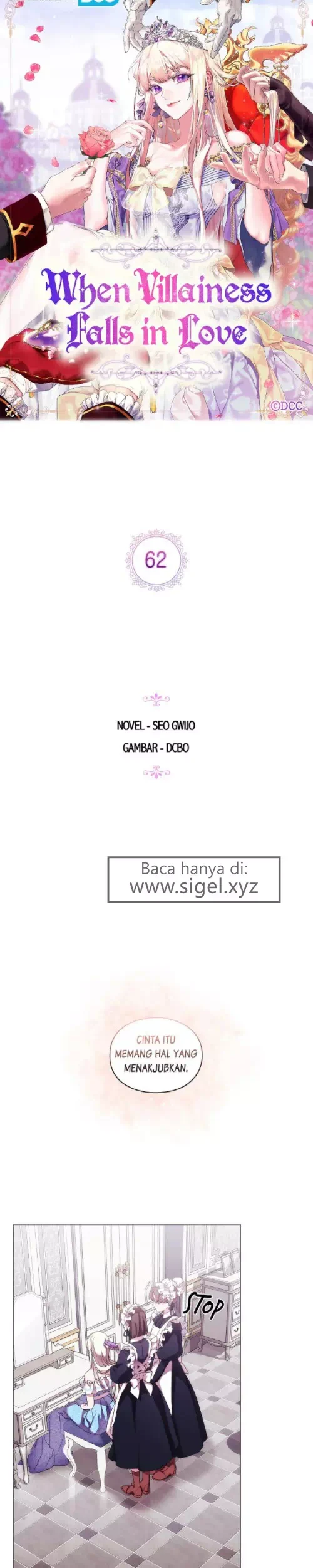 When the Villainess Is in Love Chapter 62 - halaman 9