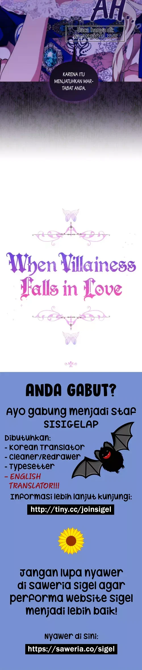 When the Villainess Is in Love Chapter 65 - halaman 21