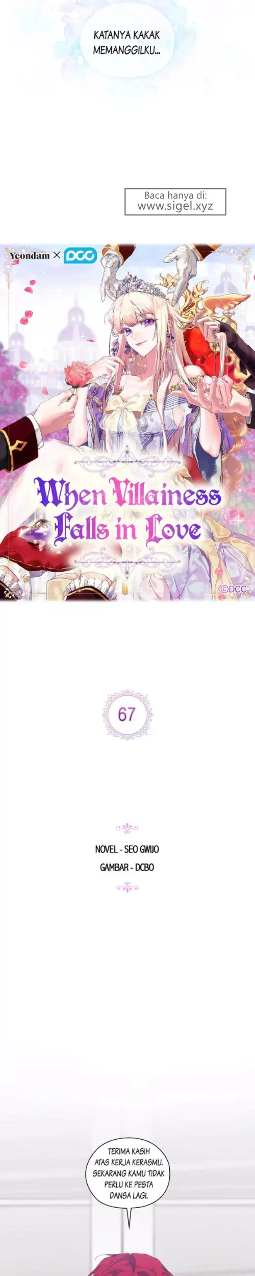 When the Villainess Is in Love Chapter 67 - halaman 11