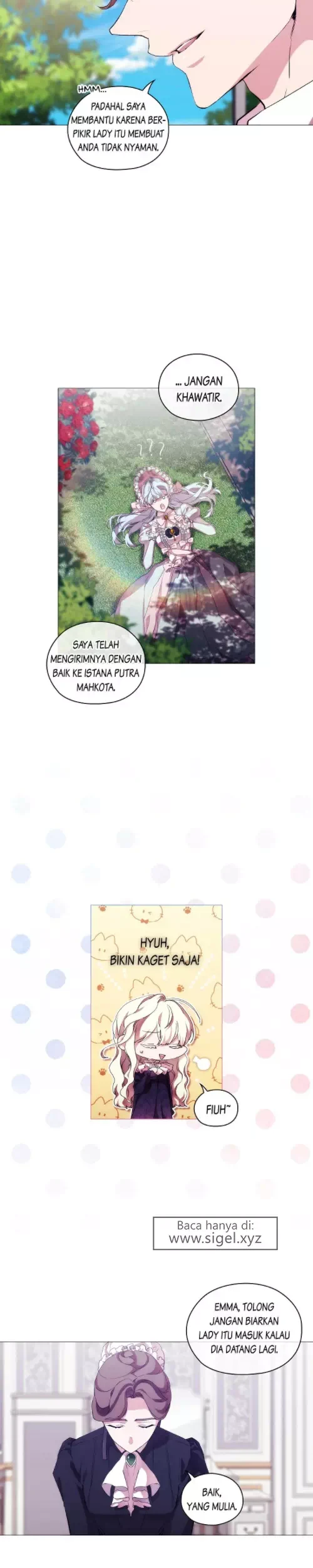 When the Villainess Is in Love Chapter 67 - halaman 9