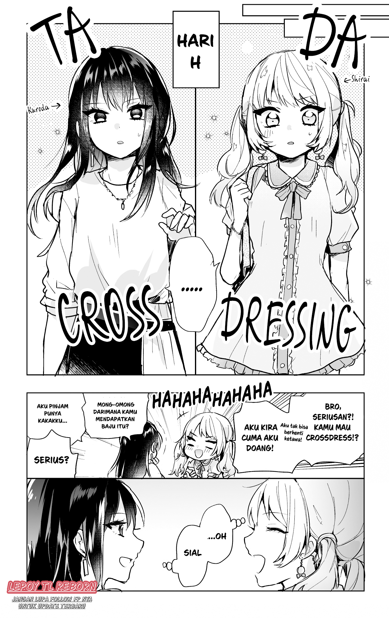 When You Crossdress to Surprise Your Friend Chapter 0 - halaman 2