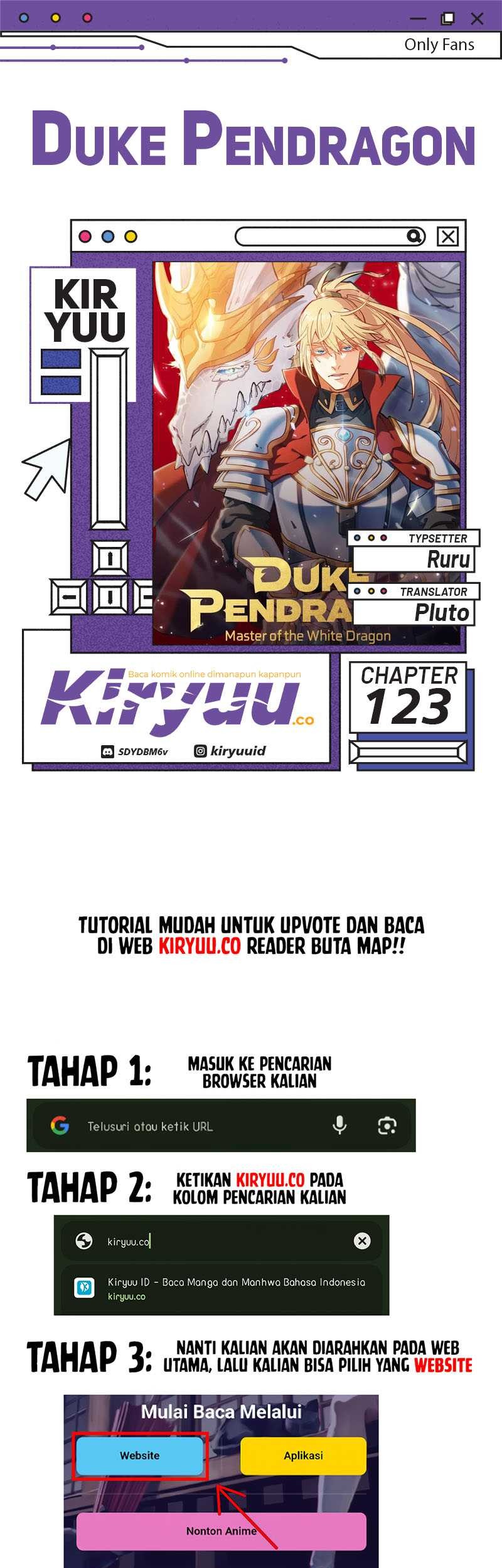White Dragon Duke: Pendragon Chapter 123 - halaman 1
