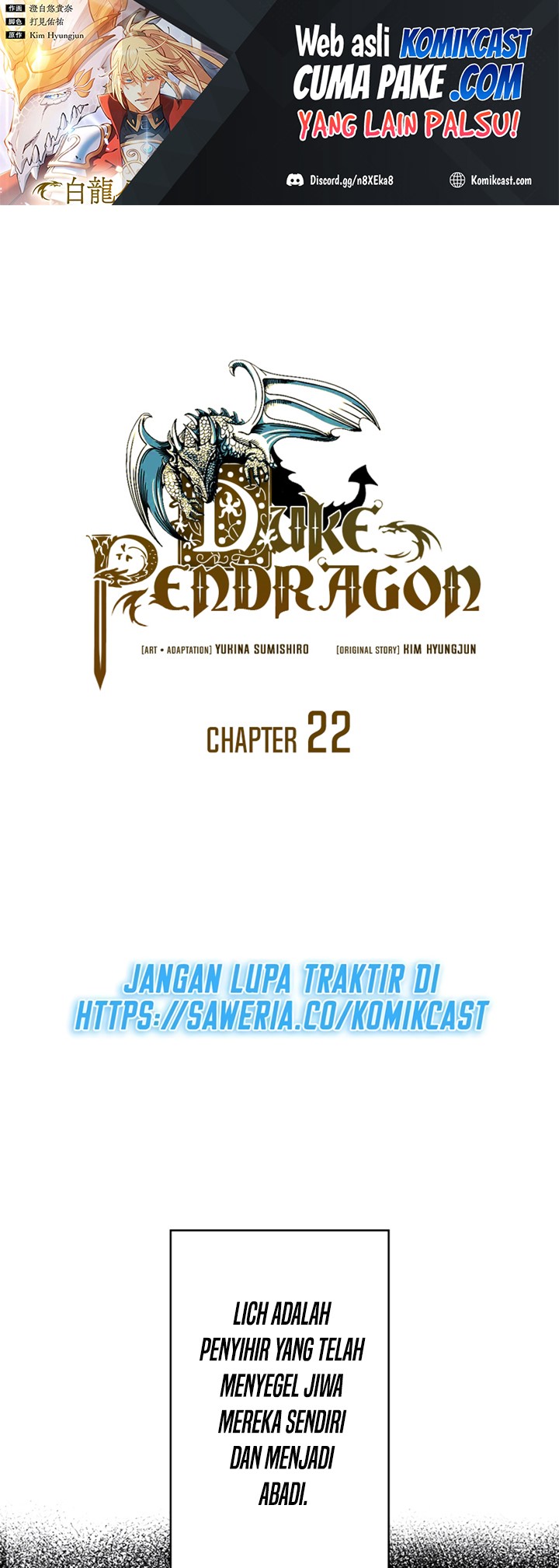 White Dragon Duke: Pendragon Chapter 22 - halaman 2
