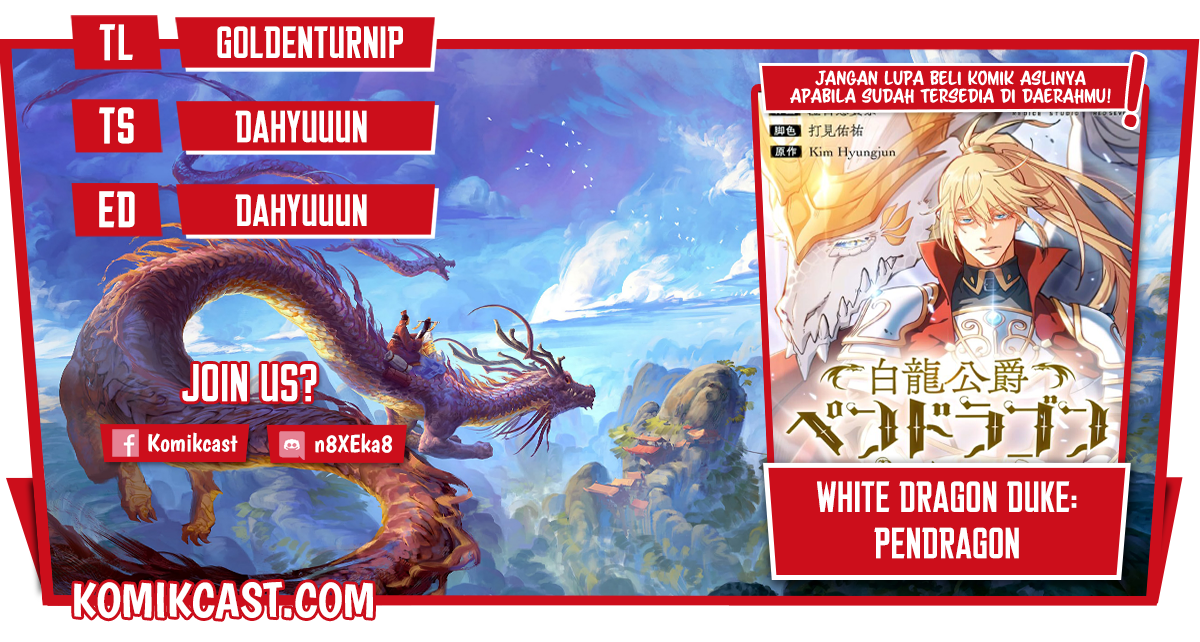 White Dragon Duke: Pendragon Chapter 34 - halaman 1