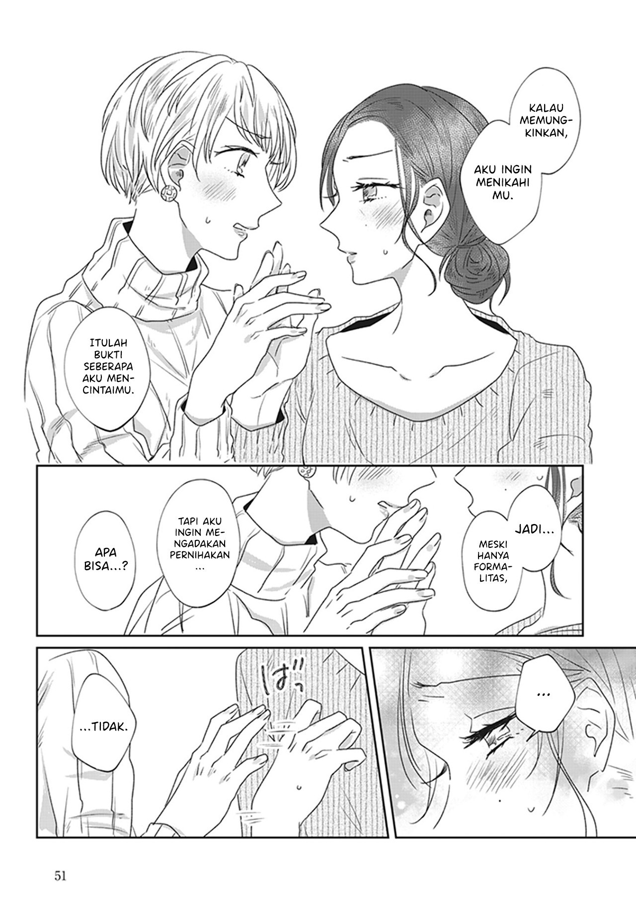 White Lilies in Love: Bride's - Shinkon Yuri Anthology Chapter 3 - halaman 15