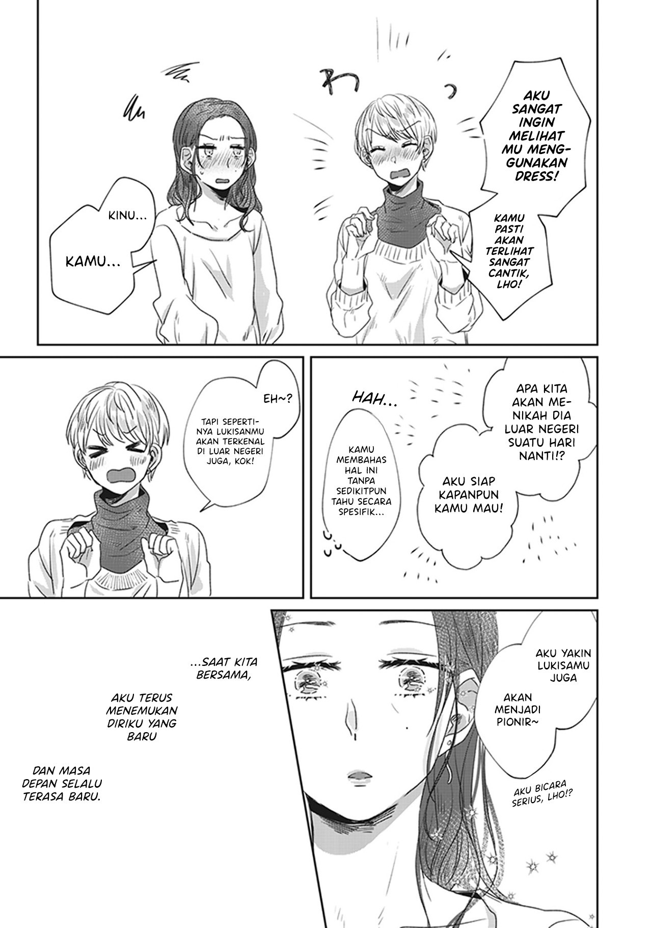 White Lilies in Love: Bride's - Shinkon Yuri Anthology Chapter 3 - halaman 25