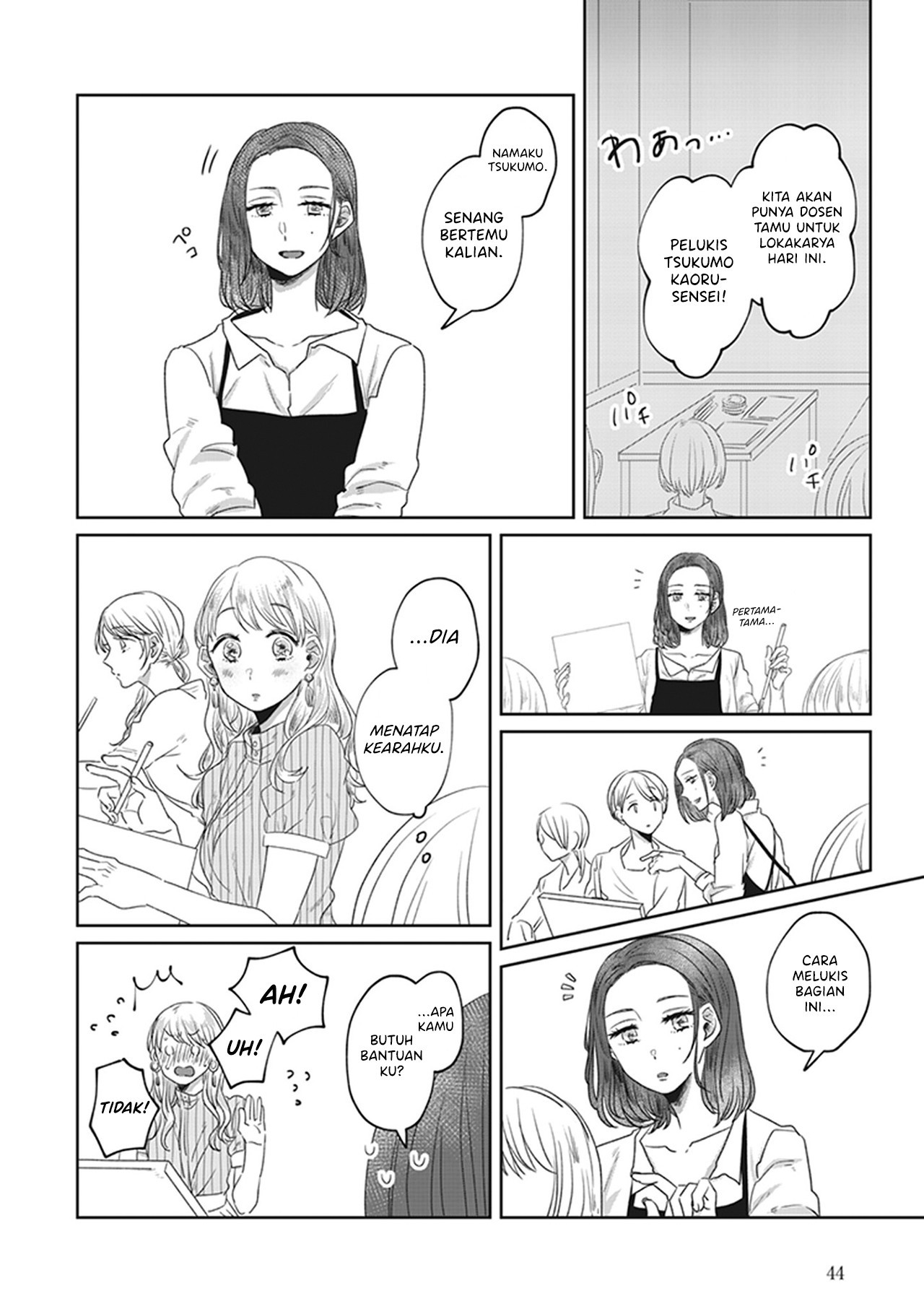 White Lilies in Love: Bride's - Shinkon Yuri Anthology Chapter 3 - halaman 8