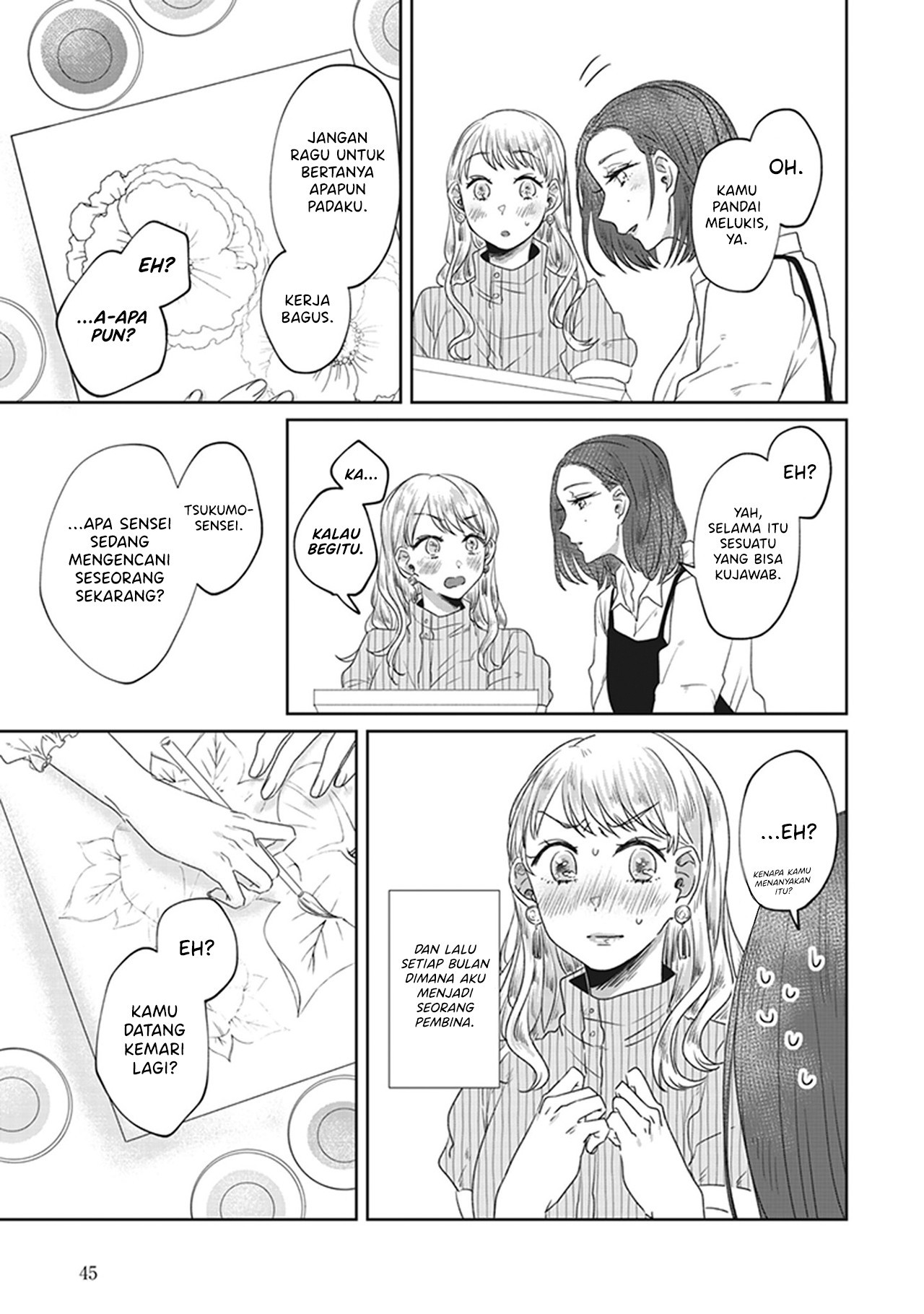 White Lilies in Love: Bride's - Shinkon Yuri Anthology Chapter 3 - halaman 9