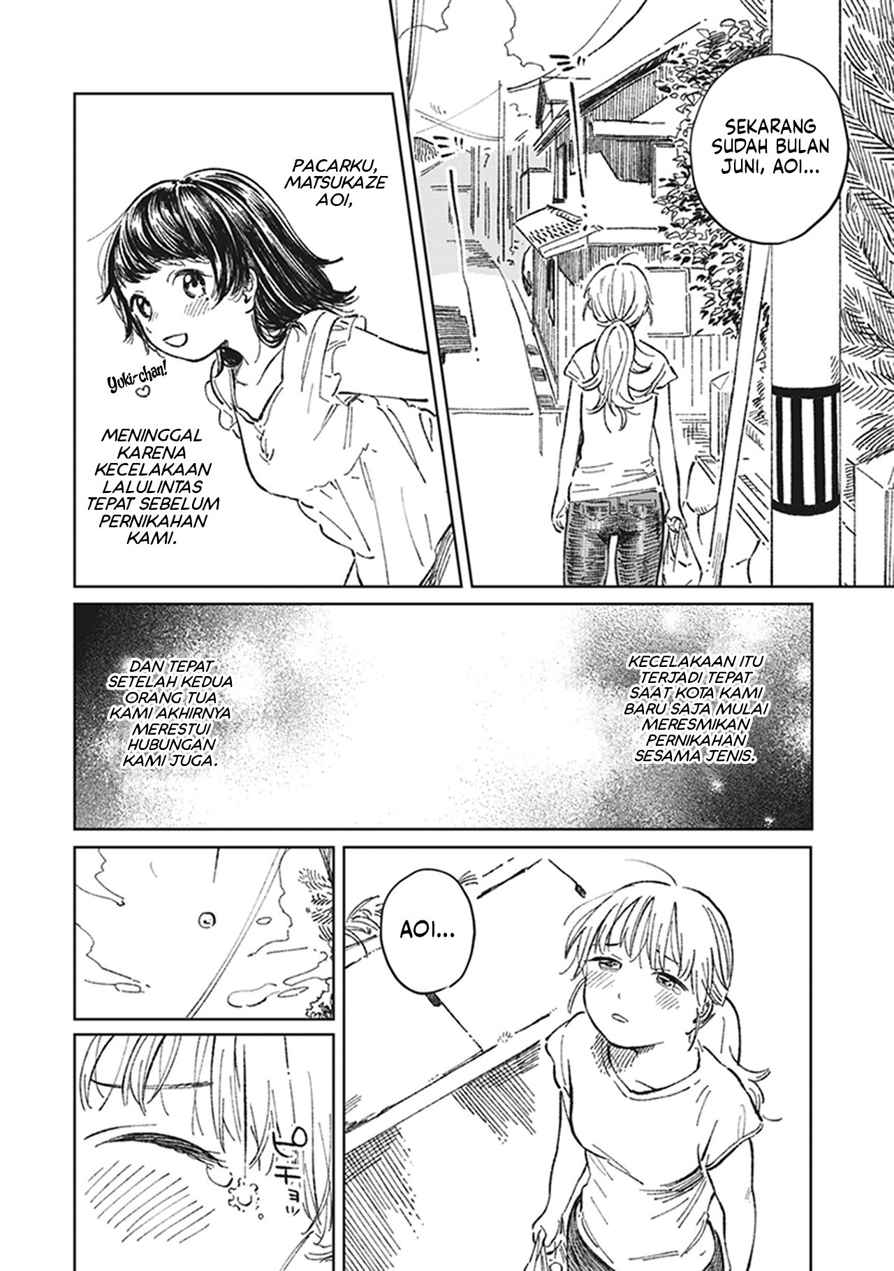 White Lilies in Love: Bride's - Shinkon Yuri Anthology Chapter 5 - halaman 4