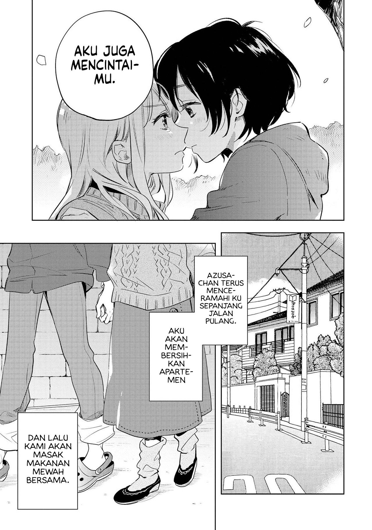 White Lilies in Love: Bride's - Shinkon Yuri Anthology Chapter 6 - halaman 21