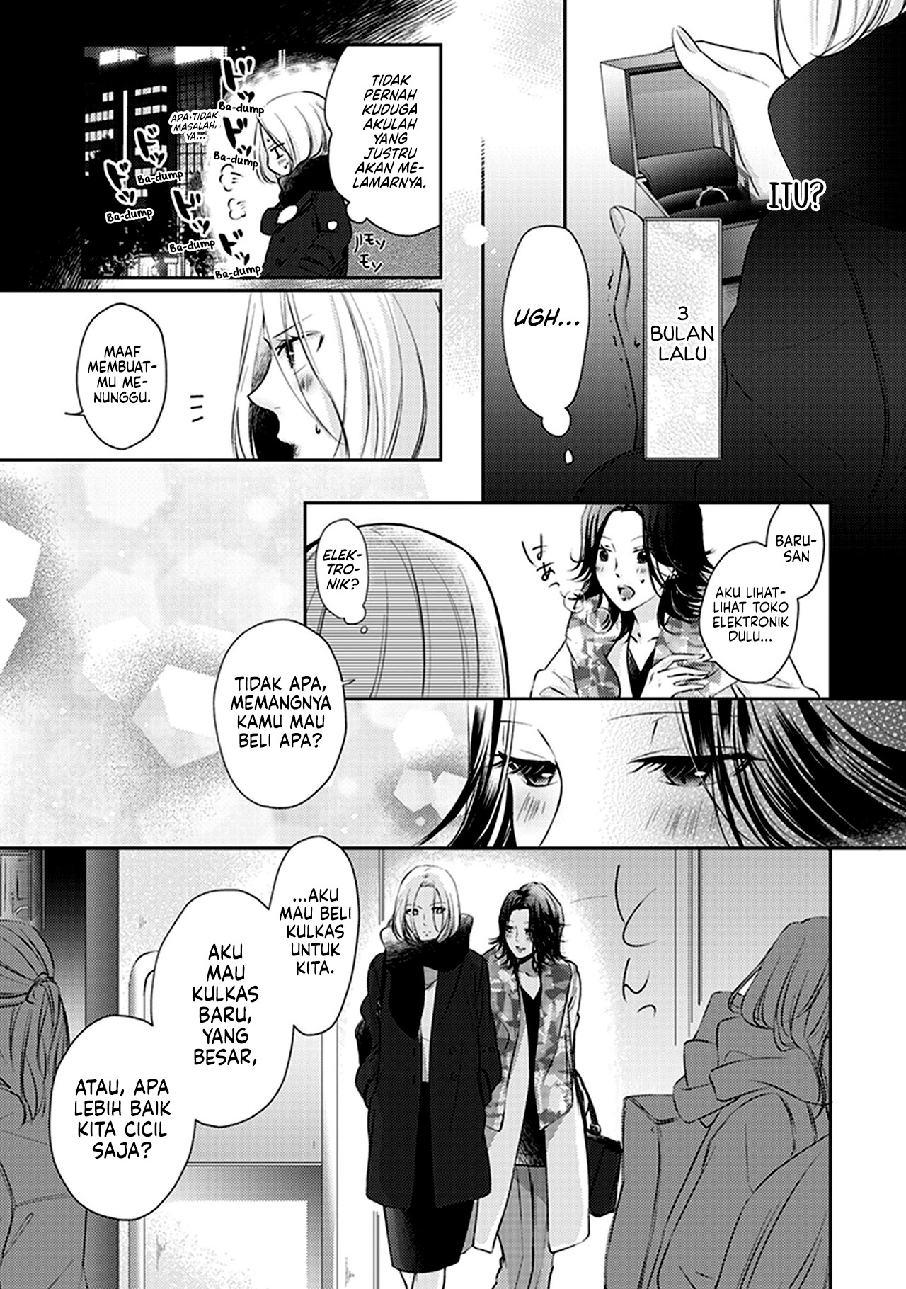 White Lilies in Love: Bride's - Shinkon Yuri Anthology Chapter 7 - halaman 9