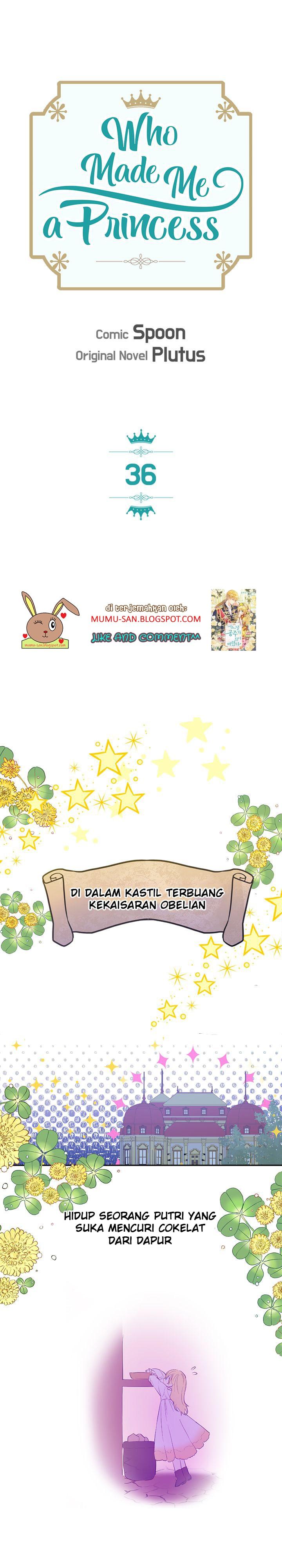 Who Made Me a Princess Chapter 36 - halaman 1