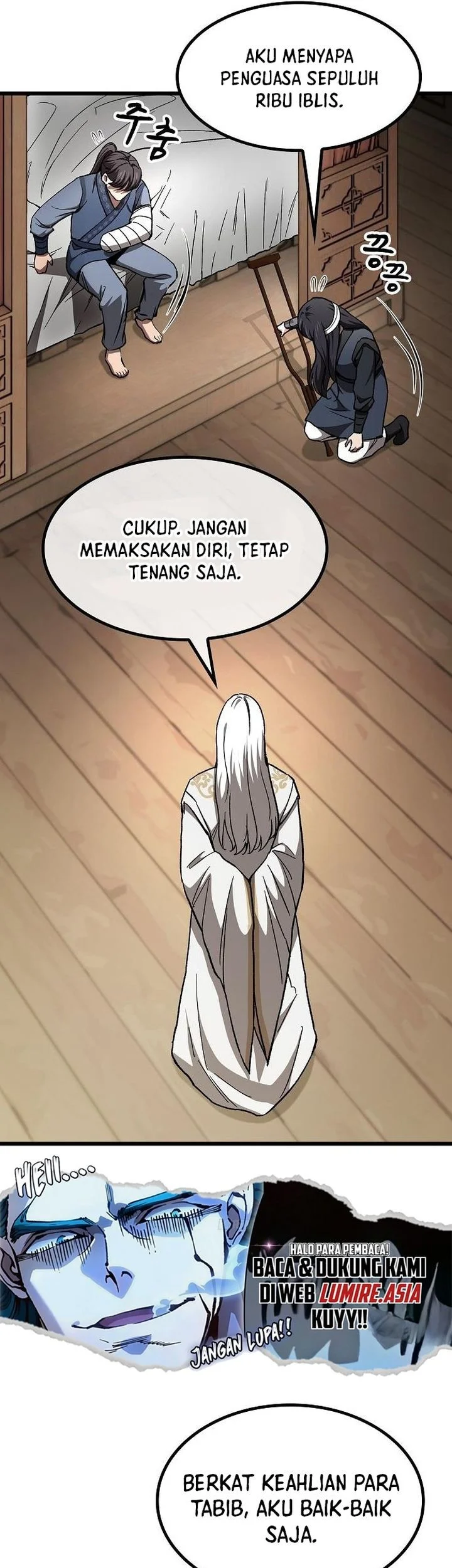 Who’s threatening you with a knife to make you a Heavenly Demon? Chapter 15 - halaman 82