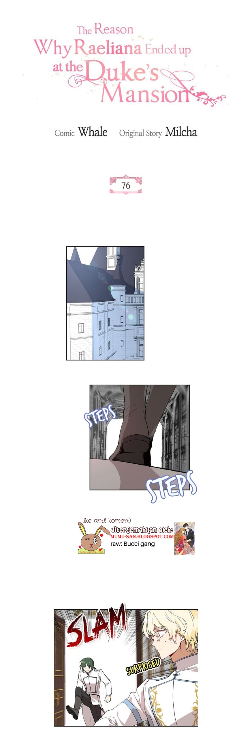 Why Raeliana Ended Up at the Duke's Mansion Chapter 76 - halaman 1