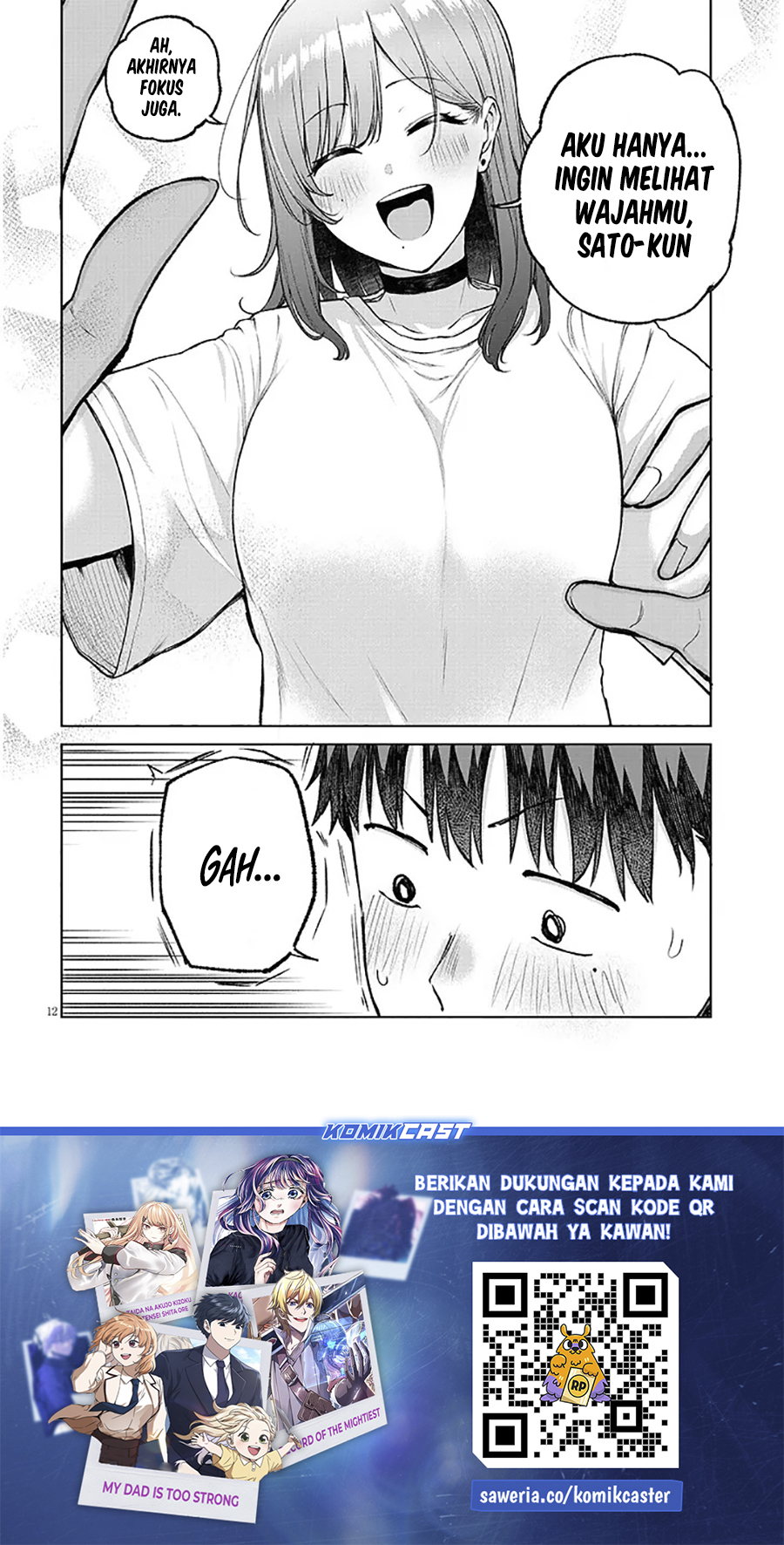 Will You Marry Me If I Quit Being an Idol?! Chapter 13.1 - halaman 12