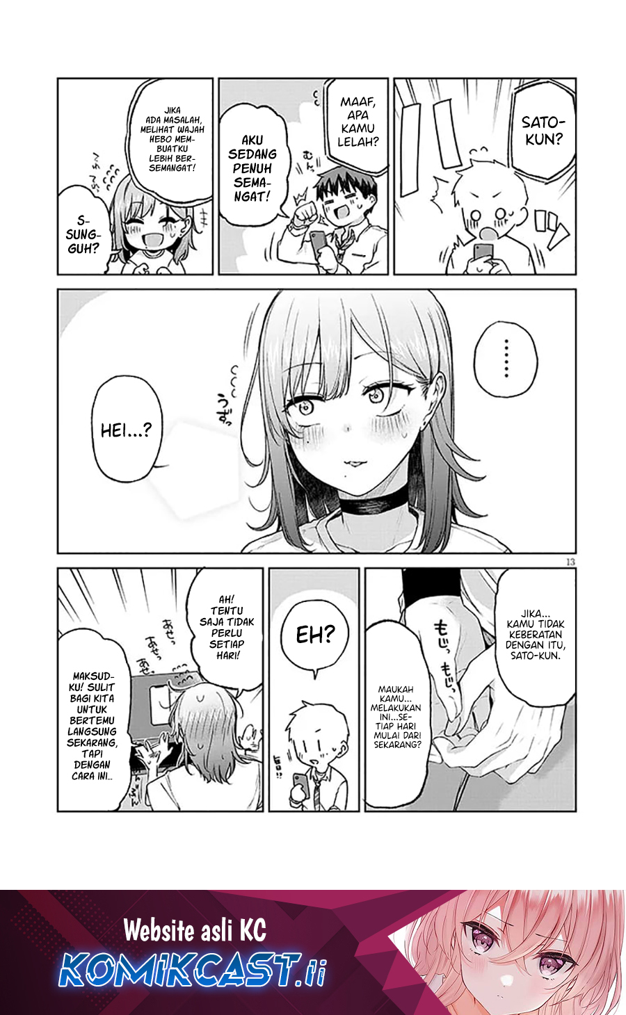 Will You Marry Me If I Quit Being an Idol?! Chapter 13.2 - halaman 1