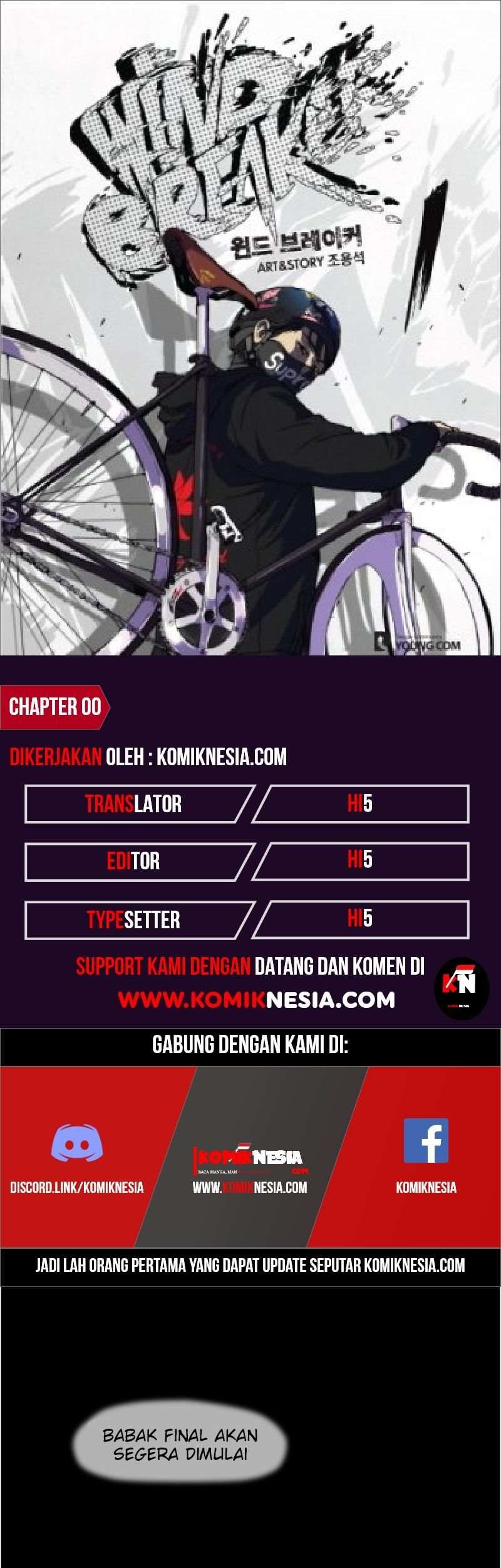 Wind Breaker Chapter 0 - halaman 1