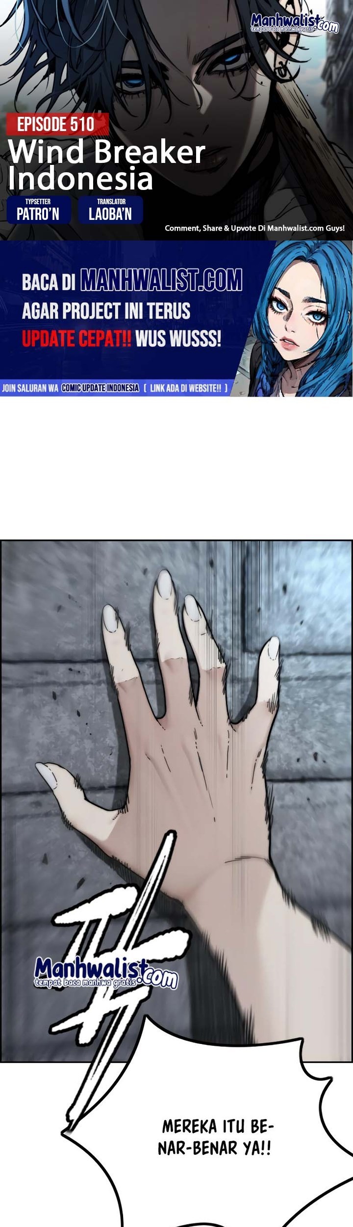 Wind Breaker Chapter 510 - halaman 1