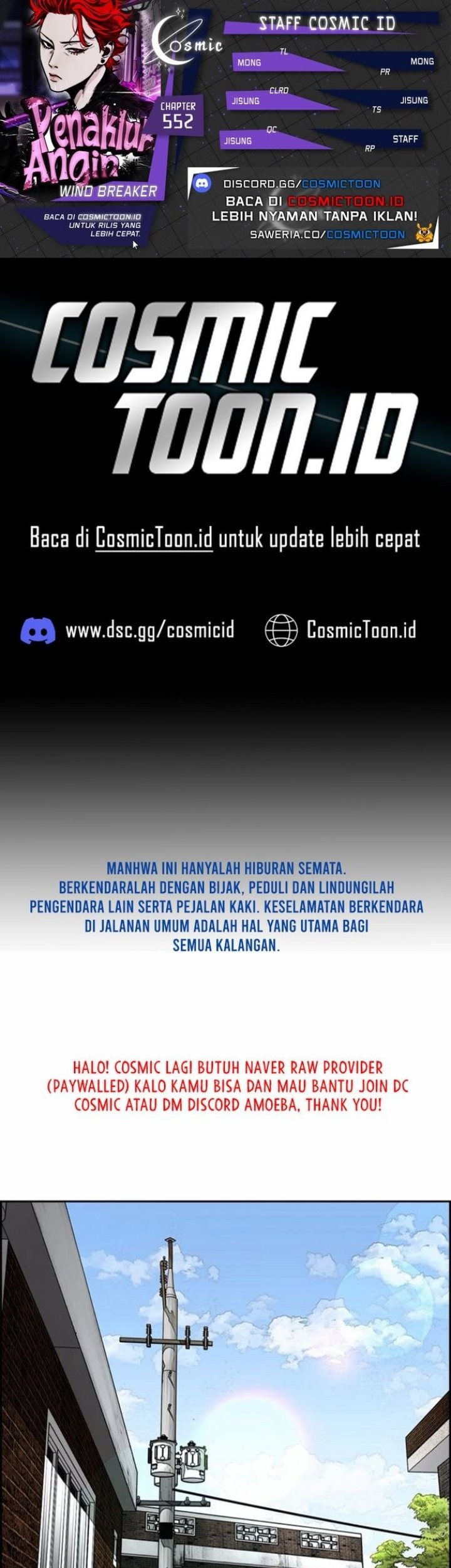Wind Breaker Chapter 552 - halaman 1