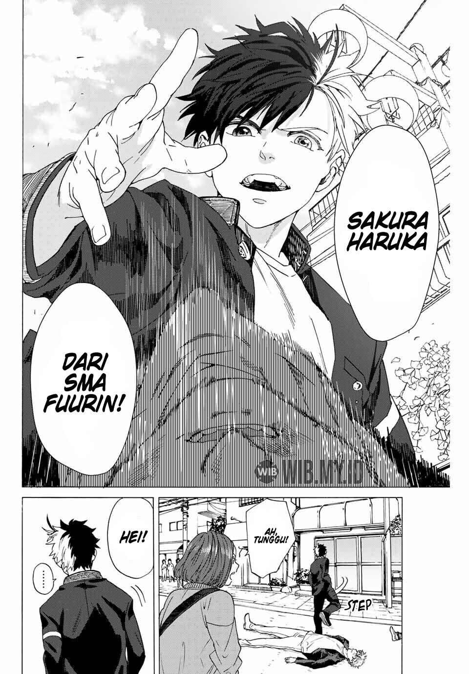Wind Breaker (NII Satoru) Chapter 1.1 - halaman 8