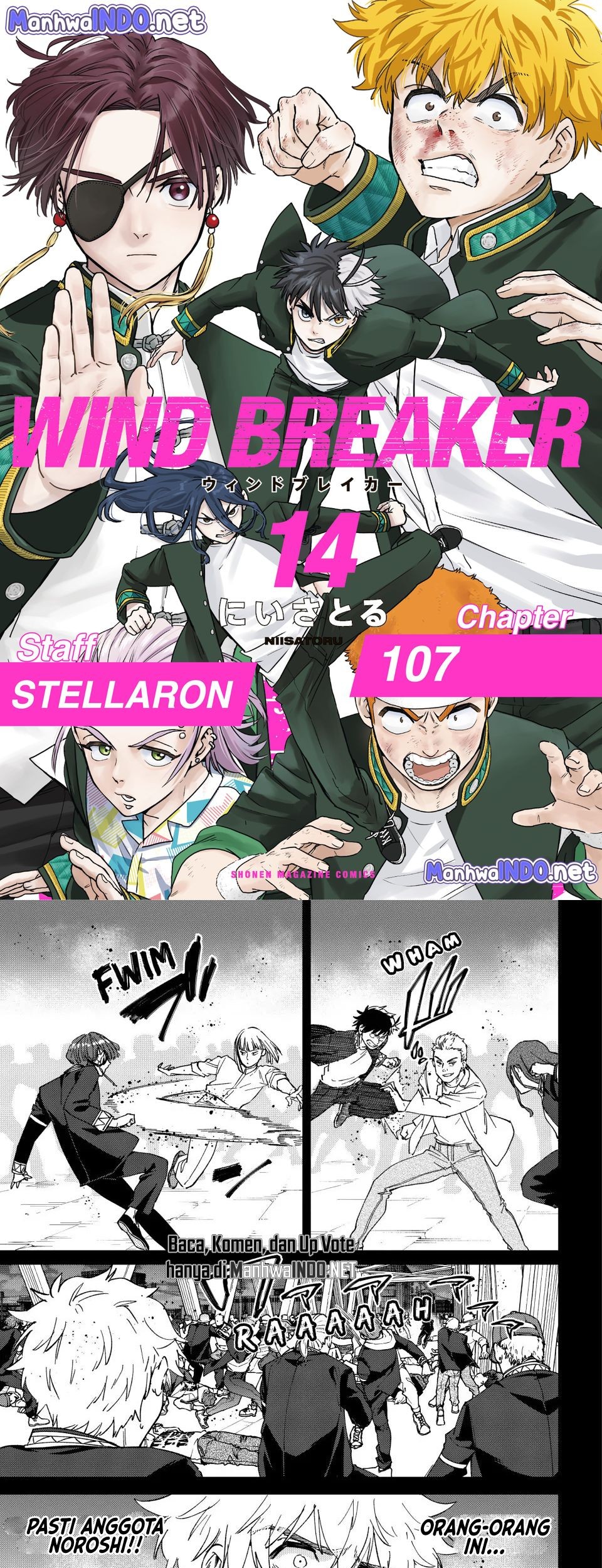 Wind Breaker (NII Satoru) Chapter 107 - halaman 1