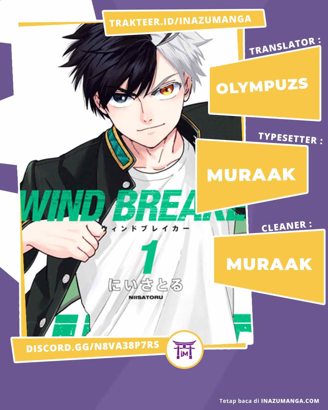 Wind Breaker (NII Satoru) Chapter 11 - halaman 1