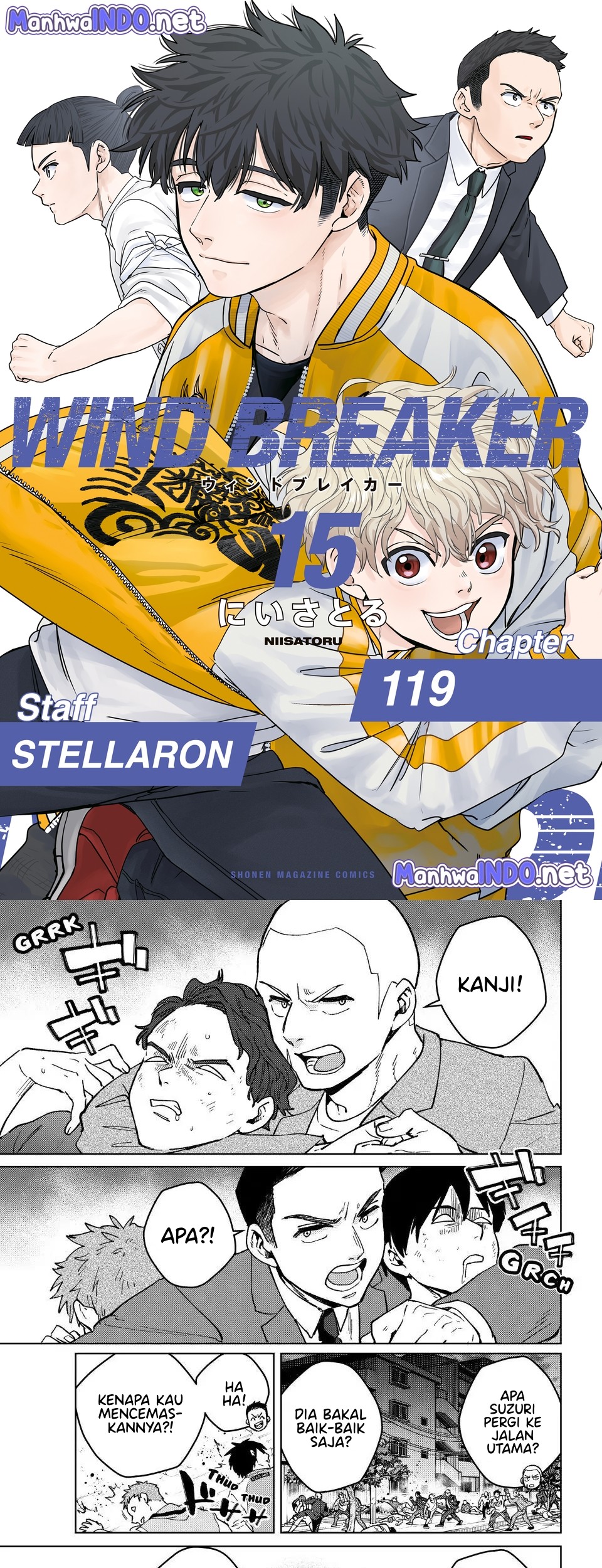 Wind Breaker (NII Satoru) Chapter 119 - halaman 1
