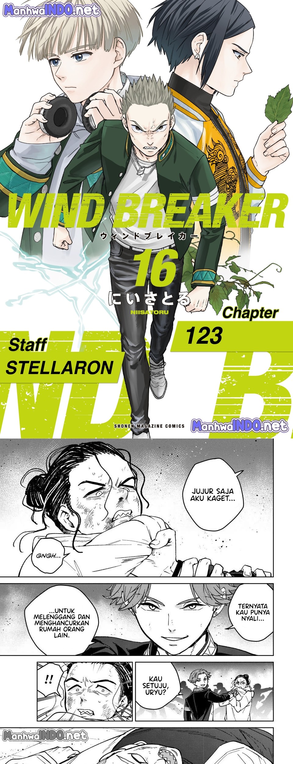 Wind Breaker (NII Satoru) Chapter 123 - halaman 1