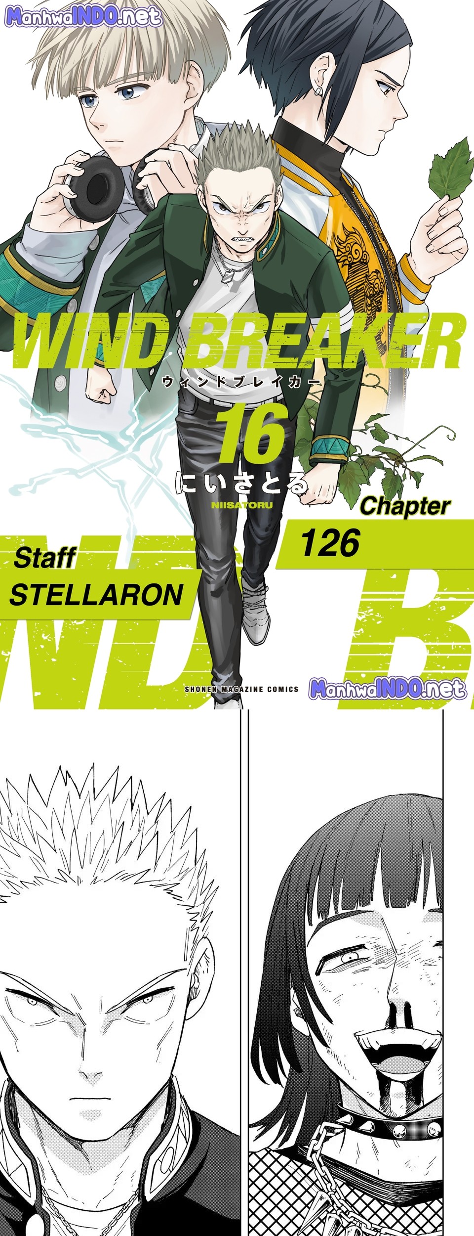 Wind Breaker (NII Satoru) Chapter 126 - halaman 1