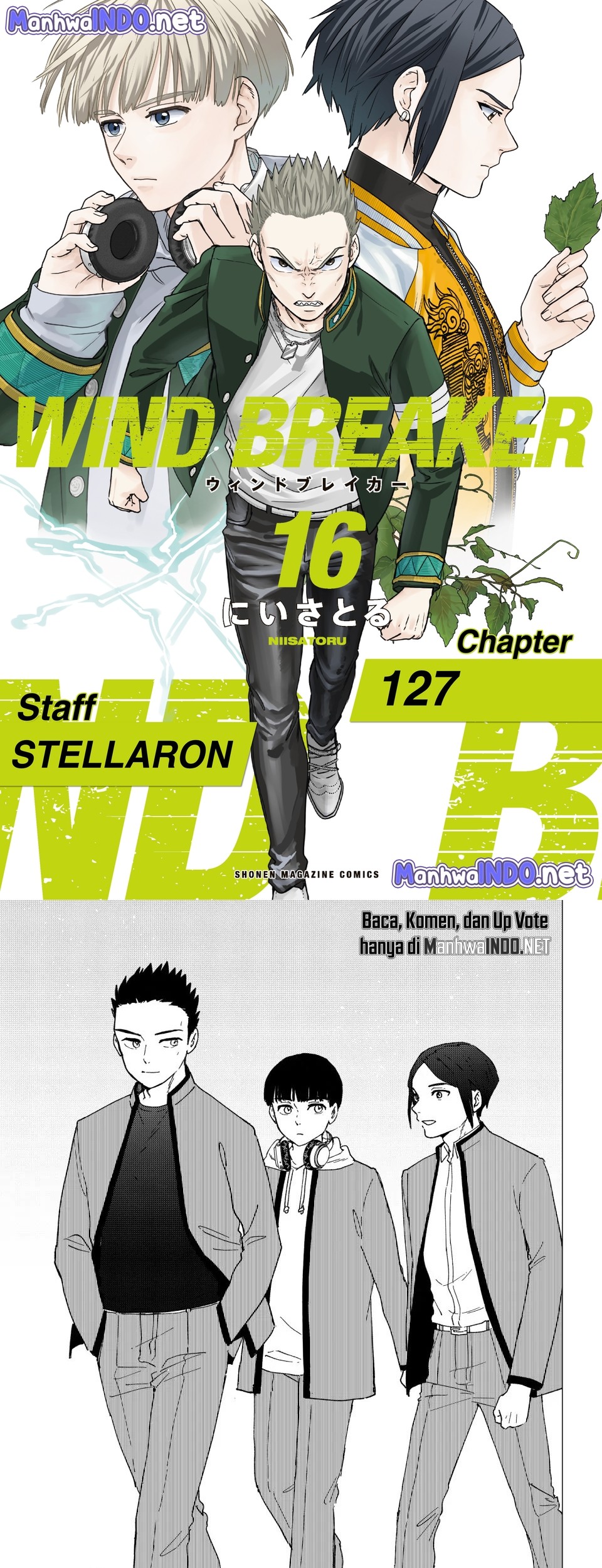 Wind Breaker (NII Satoru) Chapter 127 - halaman 1
