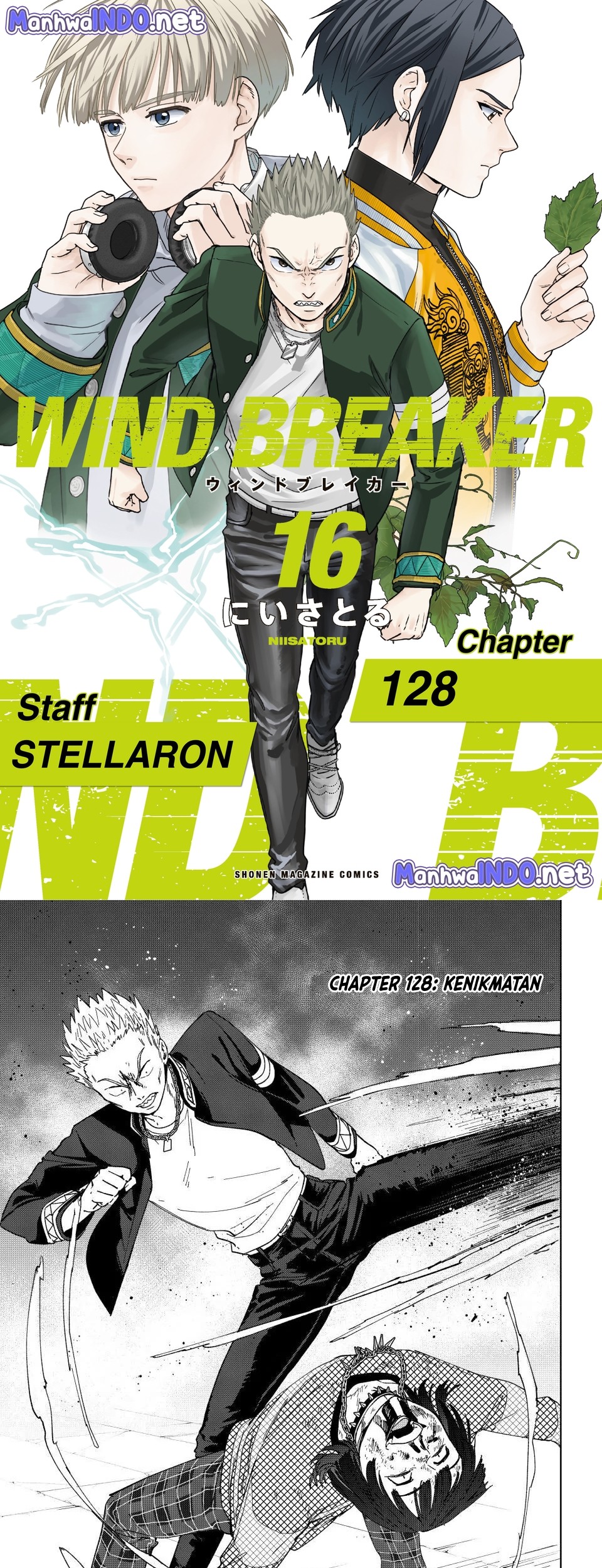 Wind Breaker (NII Satoru) Chapter 128 - halaman 1