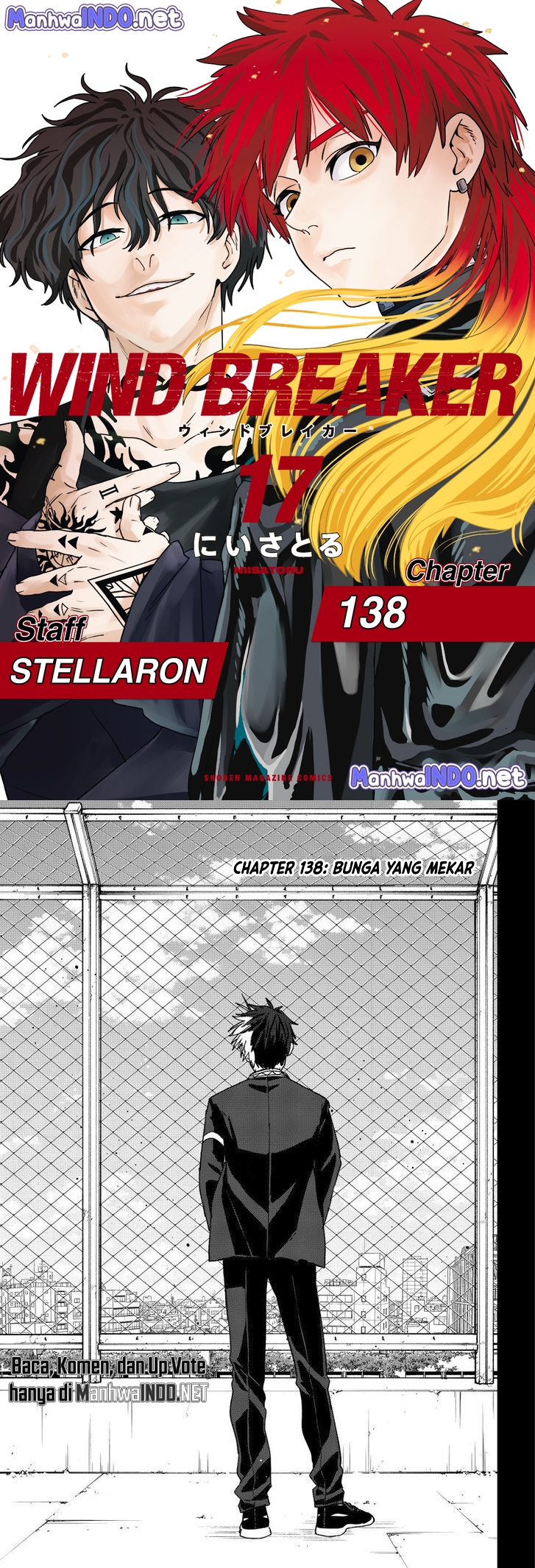 Wind Breaker (NII Satoru) Chapter 138 - halaman 1