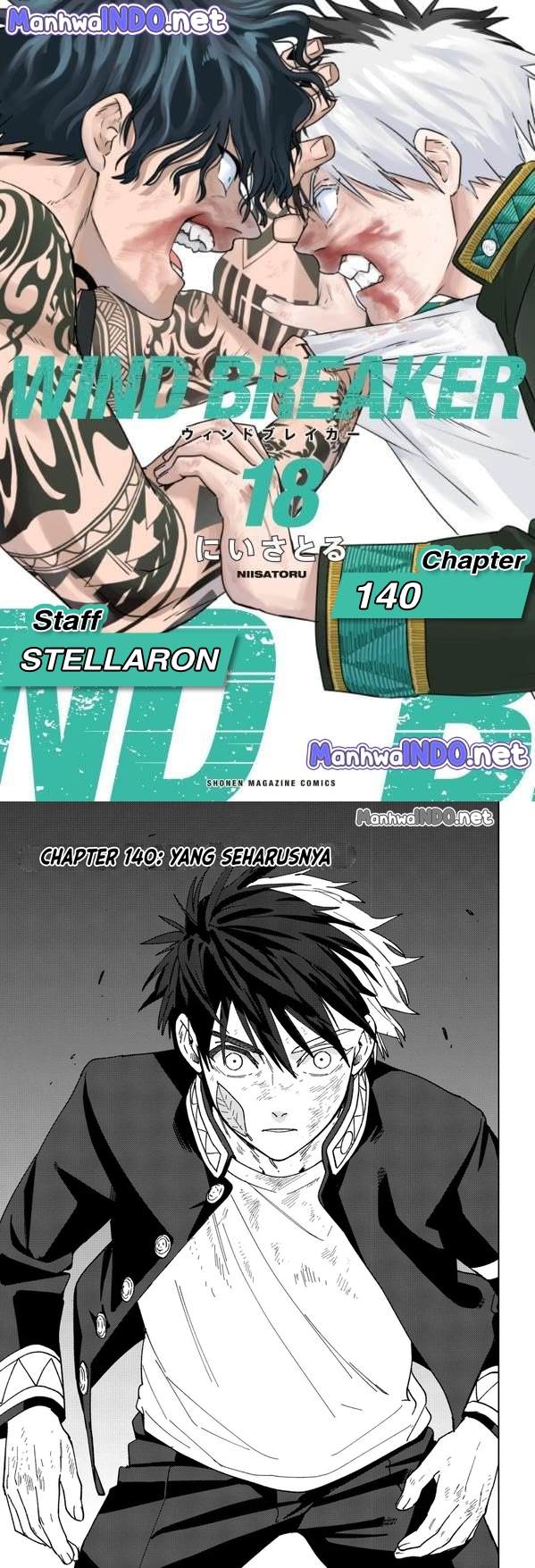 Wind Breaker (NII Satoru) Chapter 140 - halaman 1