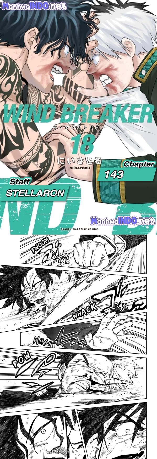 Wind Breaker (NII Satoru) Chapter 143 - halaman 1