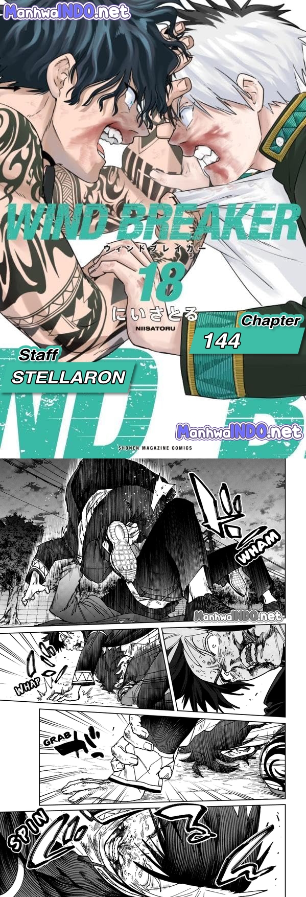 Wind Breaker (NII Satoru) Chapter 144 - halaman 1