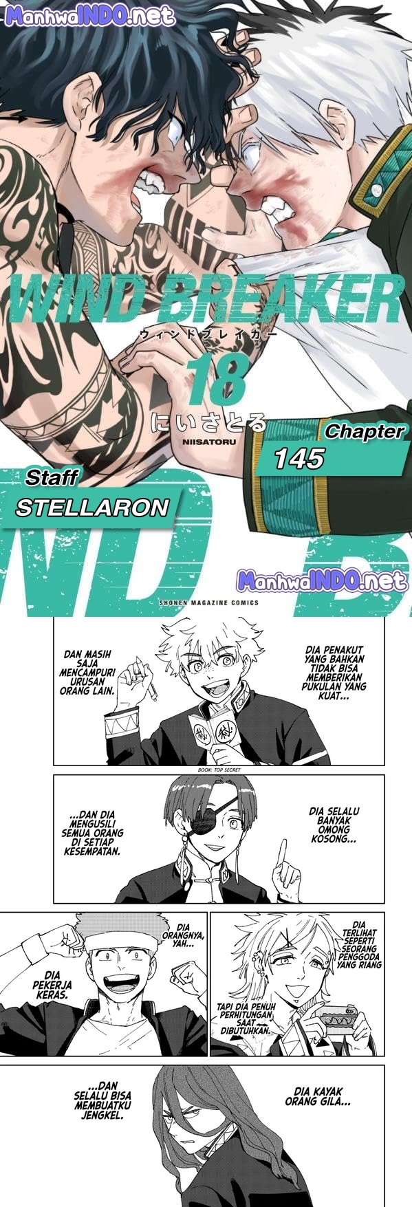Wind Breaker (NII Satoru) Chapter 145 - halaman 1