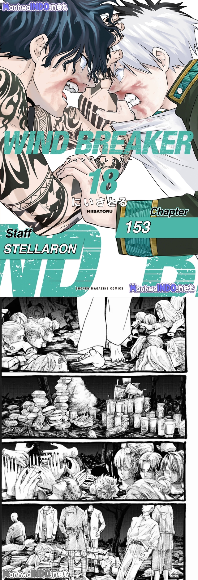 Wind Breaker (NII Satoru) Chapter 153 - halaman 1