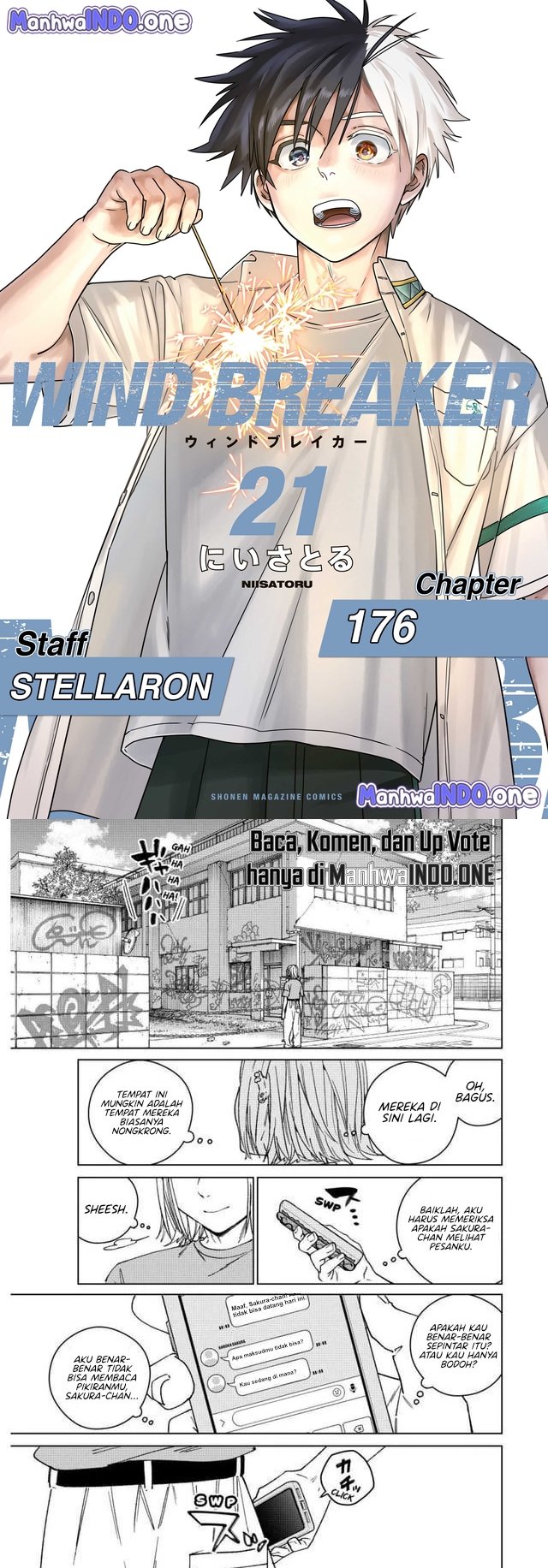 Wind Breaker (NII Satoru) Chapter 176 - halaman 1