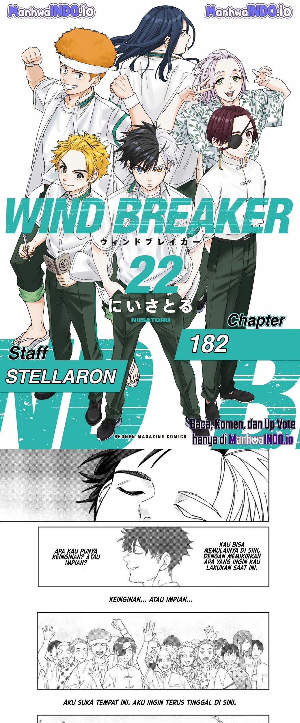 Wind Breaker (NII Satoru) Chapter 182 - halaman 1