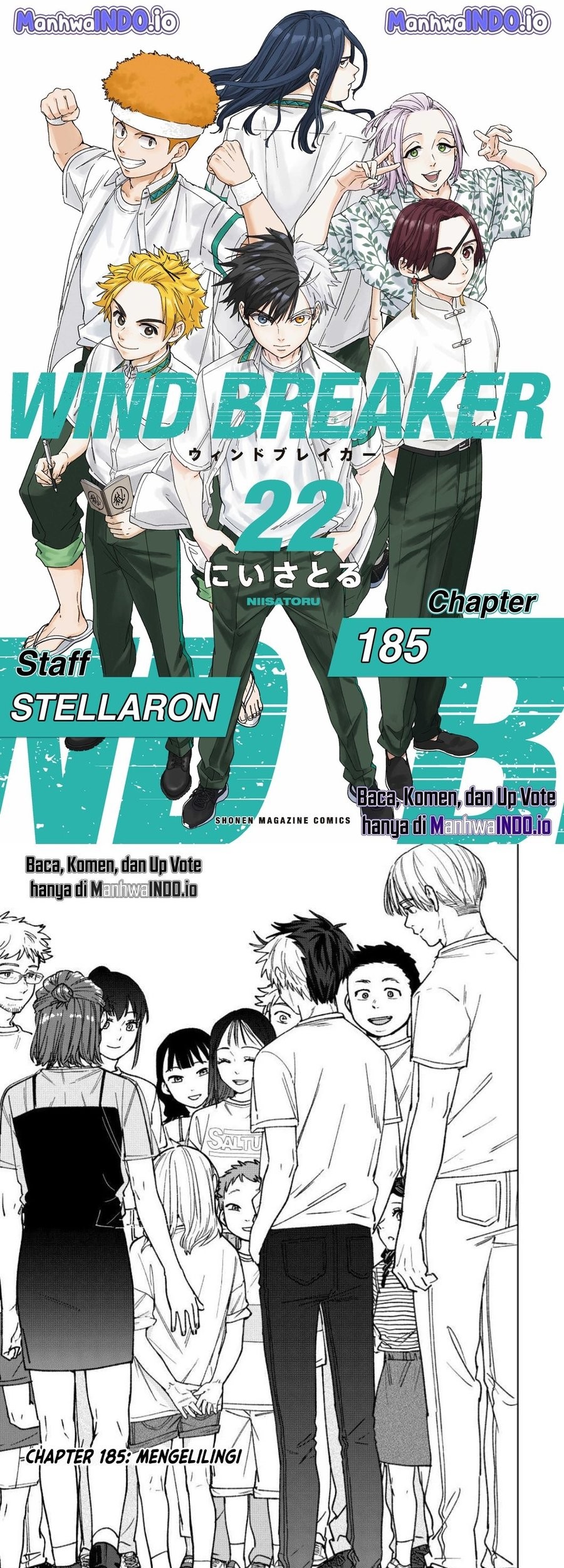 Wind Breaker (NII Satoru) Chapter 185 - halaman 1