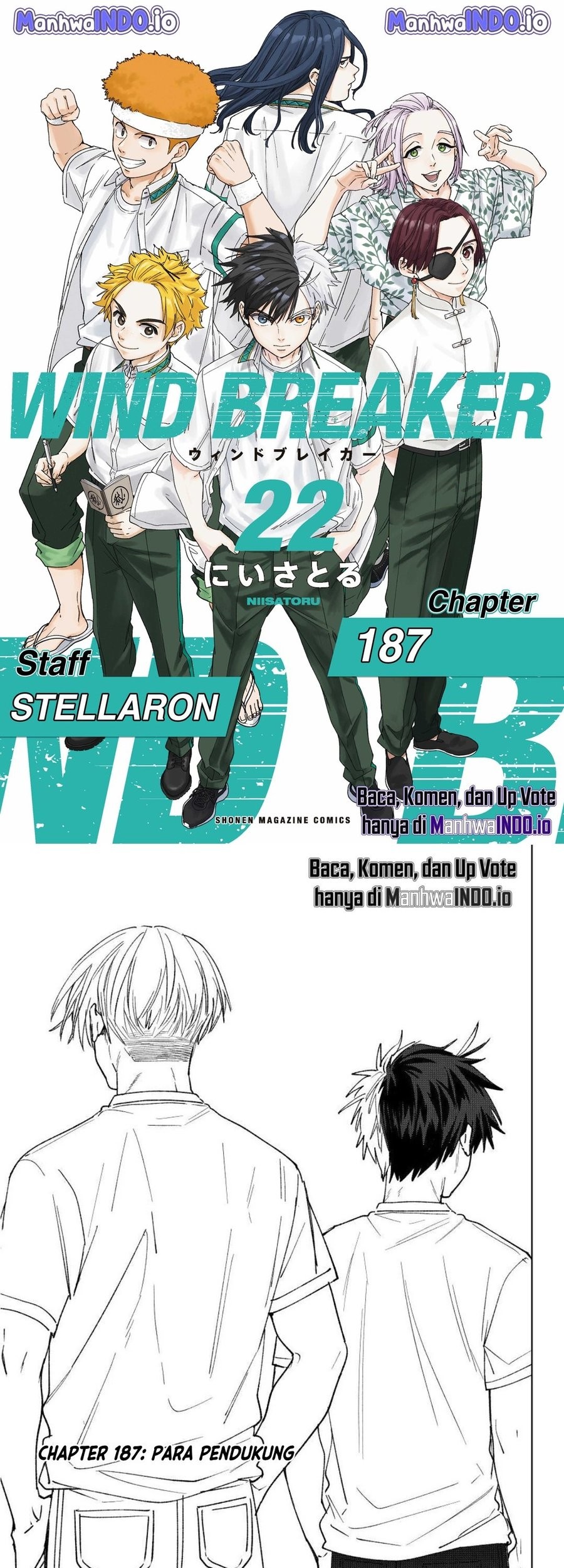 Wind Breaker (NII Satoru) Chapter 187 - halaman 1