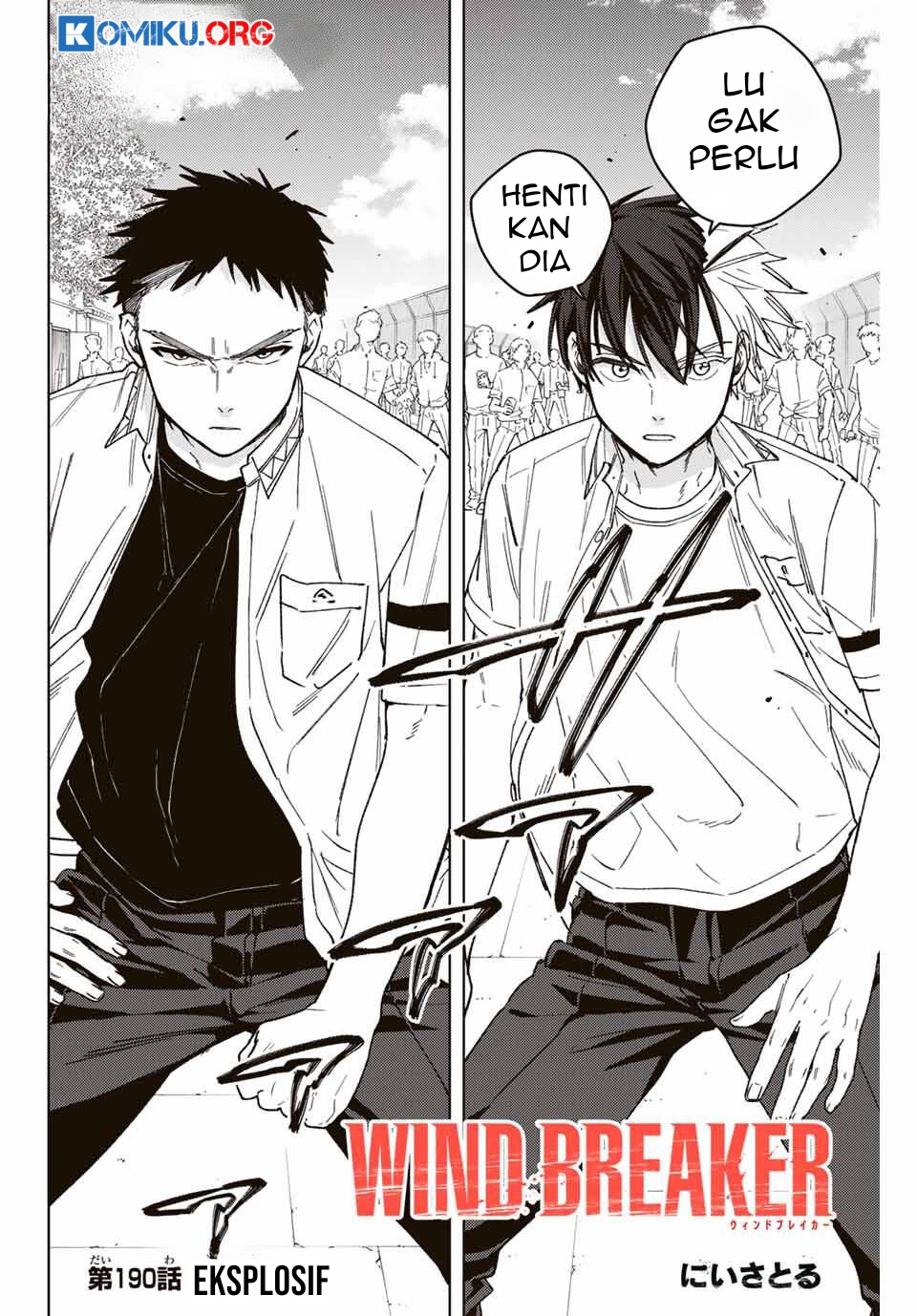 Wind Breaker (NII Satoru) Chapter 190 - halaman 3